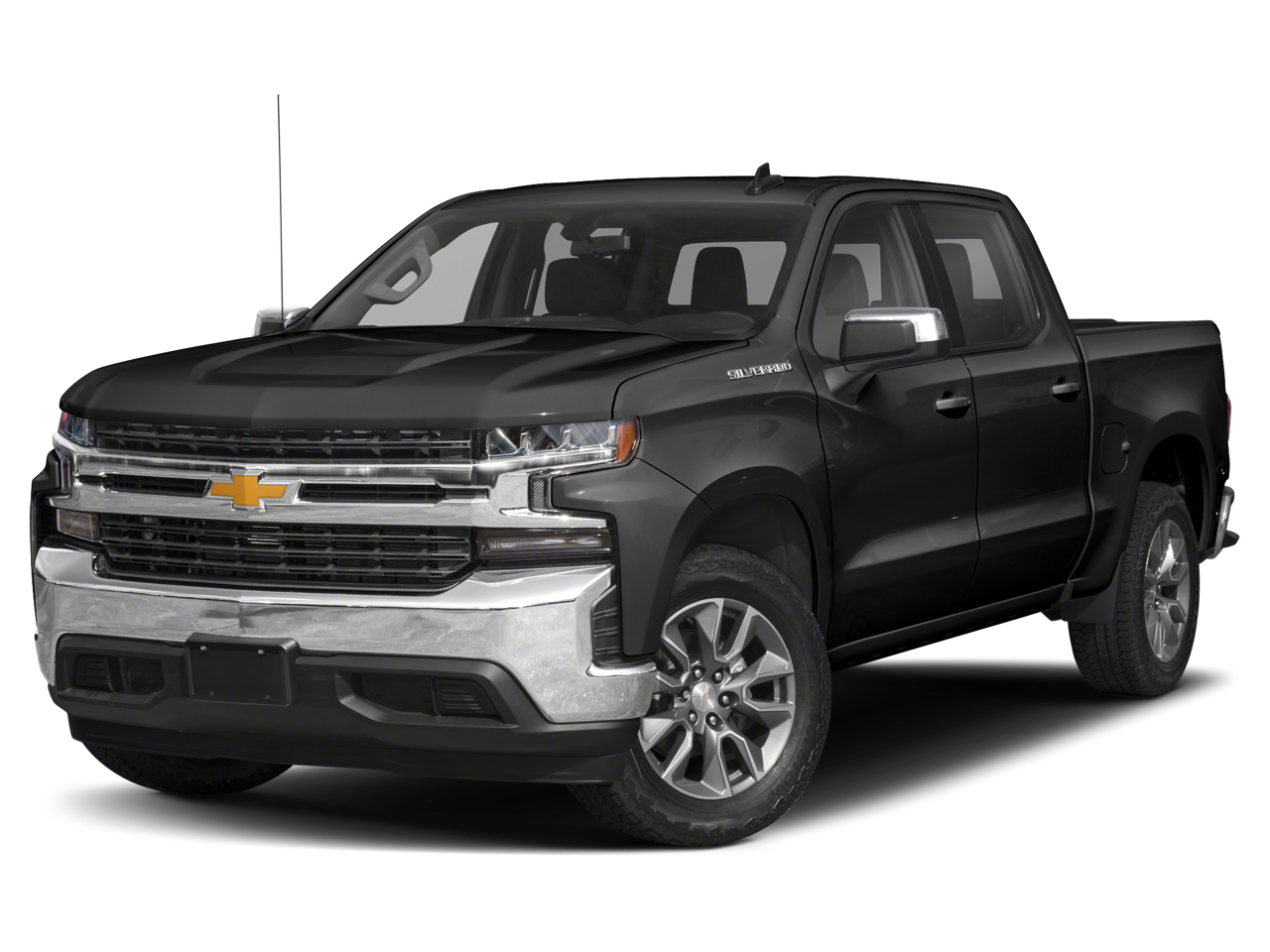 2020 Chevrolet Silverado 1500 RST in Satin Steel Metallic — front three-quarter view