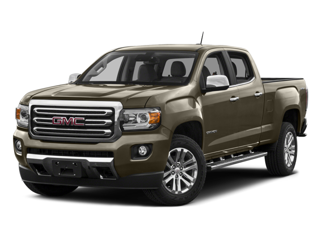 2016 GMC Canyon 4WD SLT in Copper Red Metallic — front three-quarter view